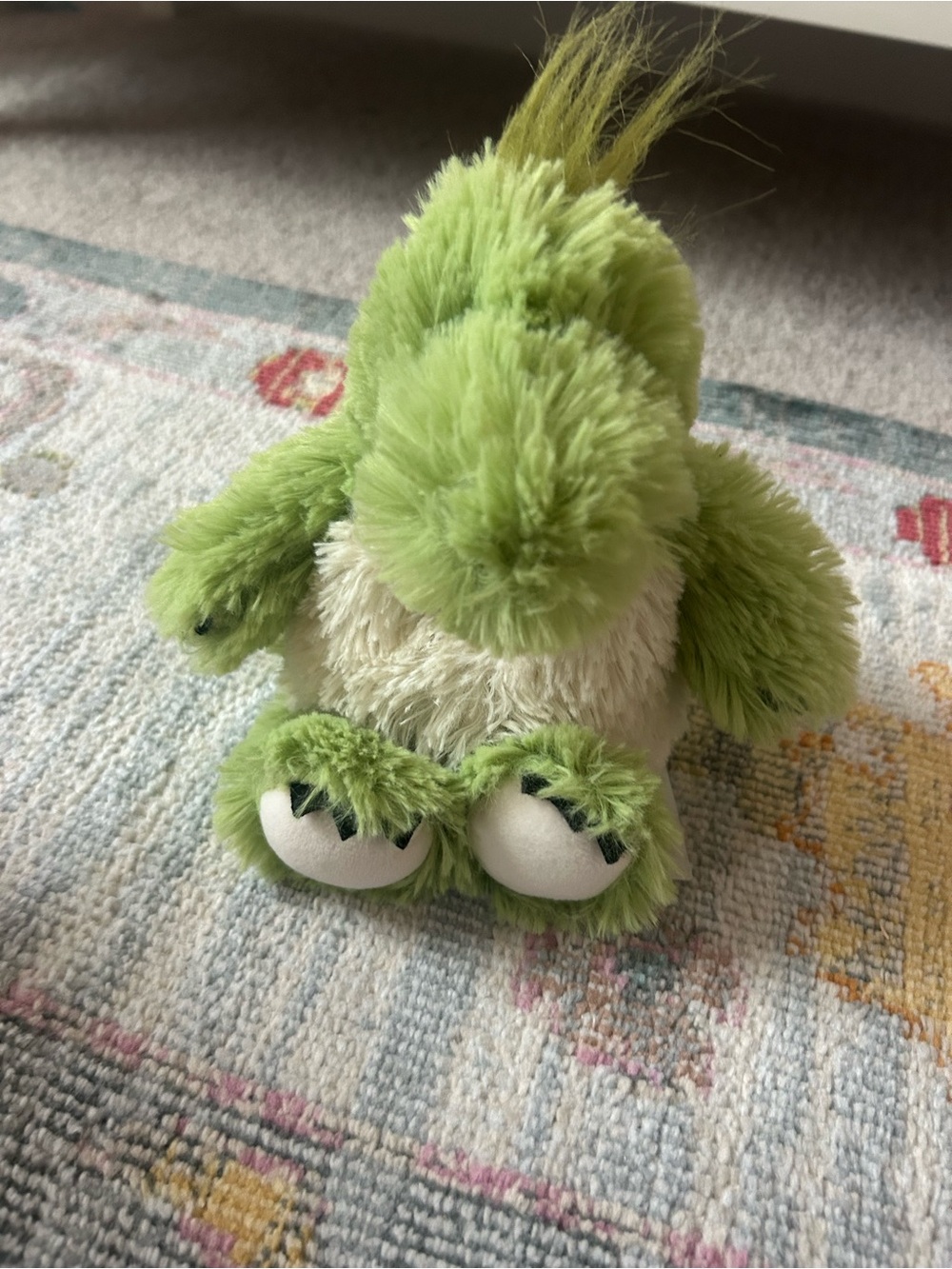 Intelex Warmies Microwavable Plush 13" Green Dinosaur - Picture 4 of 5